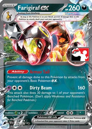 [PKM] Farigiraf ex (108/162) [Prize Pack Series Five]