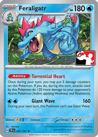 [PKM] Feraligatr (041/162) [Prize Pack Series Five]