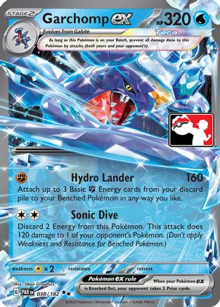 [PKM] Garchomp ex (038/182) [Prize Pack Series Five]