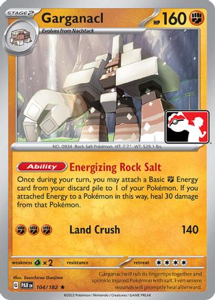 [PKM] Garganacl (104/182) [Prize Pack Series Five]