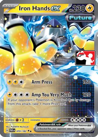 [PKM] Iron Hands ex (070/182) [Prize Pack Series Five]