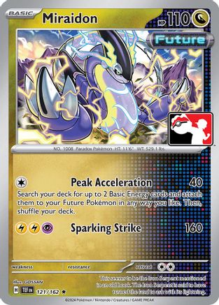[PKM] Miraidon (121/162) [Prize Pack Series Five]