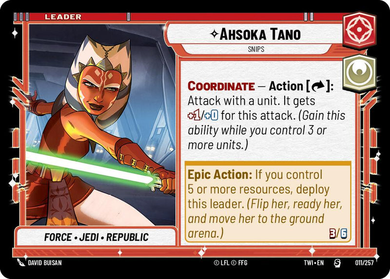 {SW-LD}Ahsoka Tano - Snips (011/257) [Twilight of the Republic]
