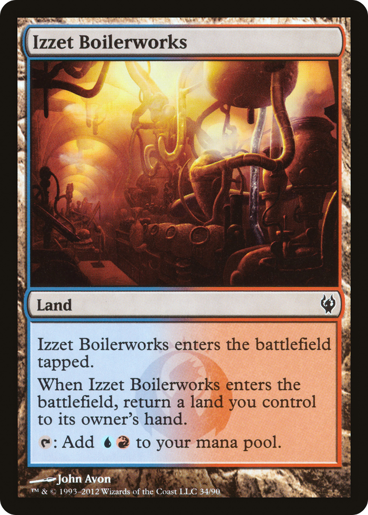 {C} Izzet Boilerworks [Duel Decks: Izzet vs. Golgari][DDJ 034]