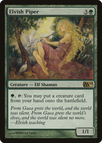 {R} Elvish Piper [Magic 2010][M10 177]