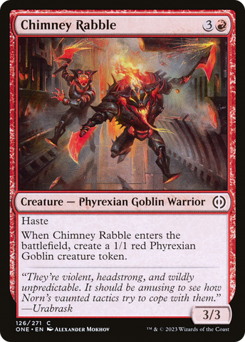 {C} Chimney Rabble [Phyrexia: All Will Be One][ONE 126]