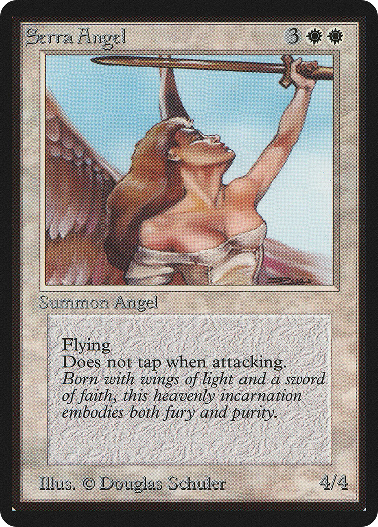 {C} Serra Angel [Beta Edition][LEB 040]