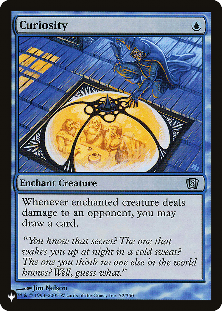 Curiosity (8ED) [LIST 72/350]