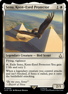 {R} Senu, Keen-Eyed Protector [Assassin's Creed][ACR 008]