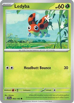 [PKM] Ledyba (002/142) [Scarlet & Violet: Stellar Crown]