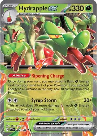[PKM] Hydrapple ex (014/142) [Scarlet & Violet: Stellar Crown]