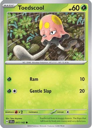 [PKM] Toedscool (017/142) [Scarlet & Violet: Stellar Crown]