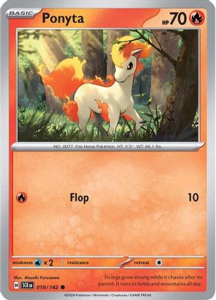 [PKM] Ponyta (019/142) [Scarlet & Violet: Stellar Crown]