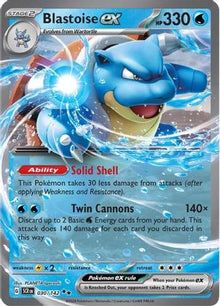 [PKM] Blastoise ex (030/142) [Scarlet & Violet: Stellar Crown]