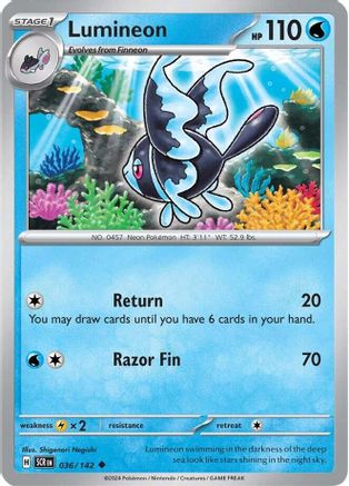 [PKM] Lumineon (036/142) [Scarlet & Violet: Stellar Crown]