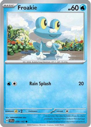 [PKM] Froakie (039/142) [Scarlet & Violet: Stellar Crown]