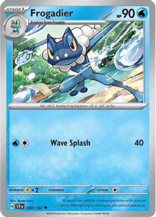 [PKM] Frogadier (040/142) [Scarlet & Violet: Stellar Crown]