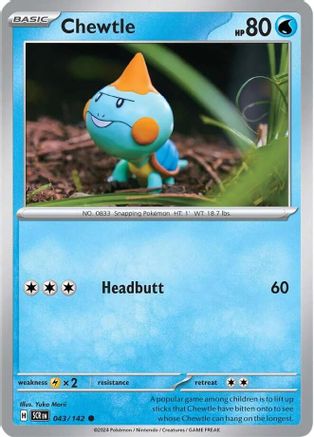[PKM] Chewtle (043/142) [Scarlet & Violet: Stellar Crown]