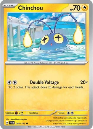 [PKM] Chinchou (048/142) [Scarlet & Violet: Stellar Crown]