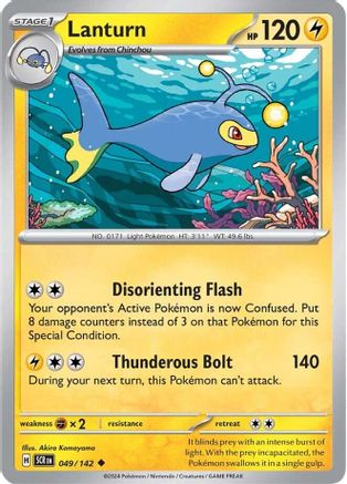 [PKM] Lanturn (049/142) [Scarlet & Violet: Stellar Crown]