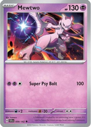[PKM] Mewtwo (059/142) [Scarlet & Violet: Stellar Crown]