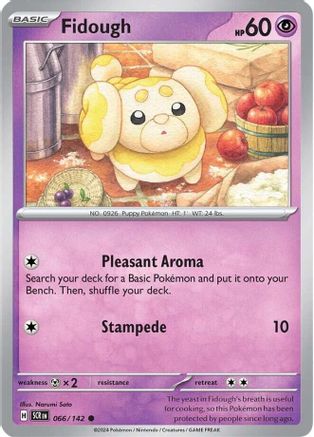[PKM] Fidough (066/142) [Scarlet & Violet: Stellar Crown]