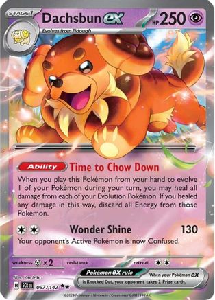 [PKM] Dachsbun ex (067/142) [Scarlet & Violet: Stellar Crown]