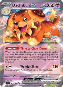 [PKM] Dachsbun ex (067/142) [Scarlet & Violet: Stellar Crown]