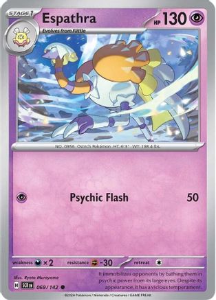 [PKM] Espathra (069/142) [Scarlet & Violet: Stellar Crown]