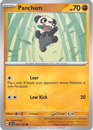 [PKM] Pancham (085/142) [Scarlet & Violet: Stellar Crown]