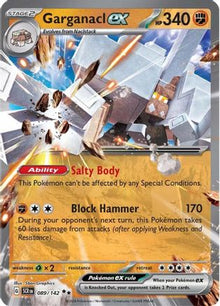 [PKM] Garganacl ex (089/142) [Scarlet & Violet: Stellar Crown]