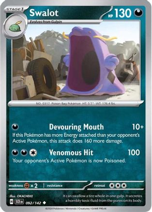 [PKM] Swalot (092/142) [Scarlet & Violet: Stellar Crown]