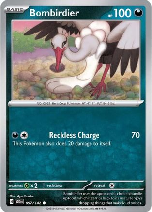 [PKM] Bombirdier (097/142) [Scarlet & Violet: Stellar Crown]