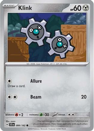 [PKM] Klink (099/142) [Scarlet & Violet: Stellar Crown]