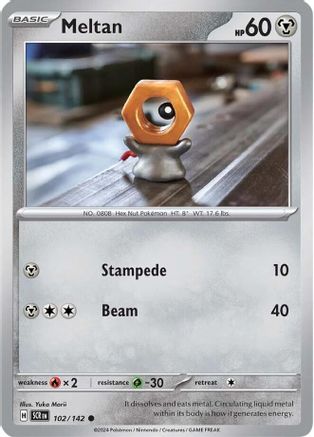 [PKM] Meltan (102/142) [Scarlet & Violet: Stellar Crown]