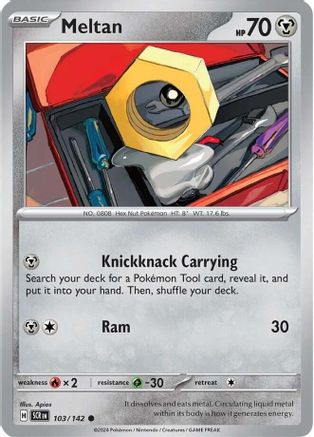 [PKM] Meltan (103/142) [Scarlet & Violet: Stellar Crown]