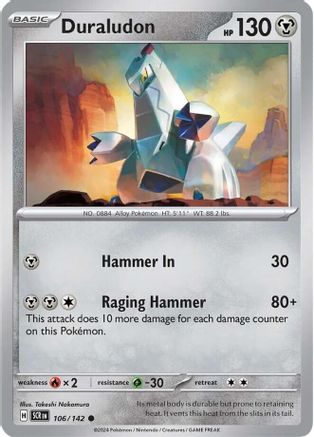 [PKM] Duraludon (106/142) [Scarlet & Violet: Stellar Crown]