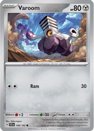 [PKM] Varoom (108/142) [Scarlet & Violet: Stellar Crown]