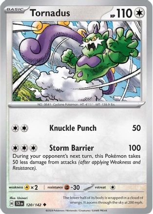[PKM] Tornadus (120/142) [Scarlet & Violet: Stellar Crown]