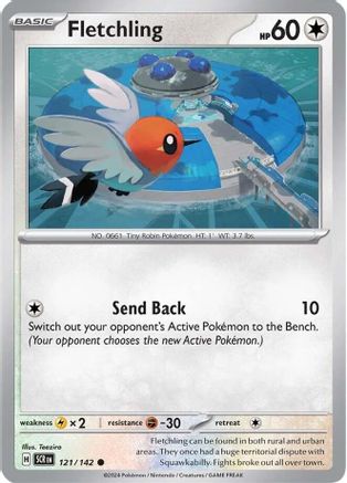 [PKM] Fletchling (121/142) [Scarlet & Violet: Stellar Crown]