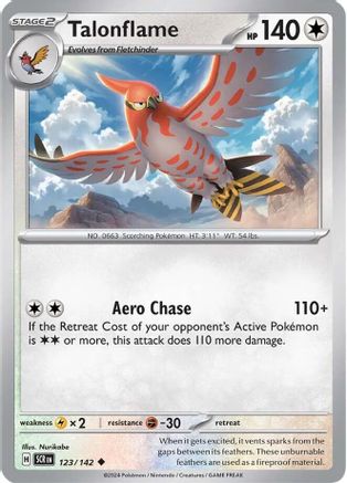 [PKM] Talonflame (123/142) [Scarlet & Violet: Stellar Crown]