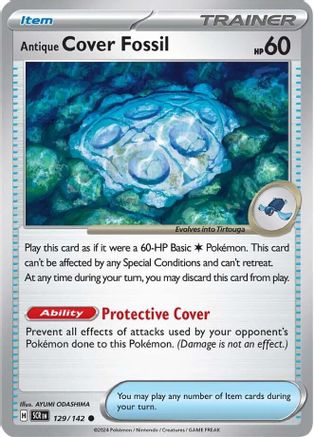 [PKM] Antique Cover Fossil (129/142) [Scarlet & Violet: Stellar Crown]