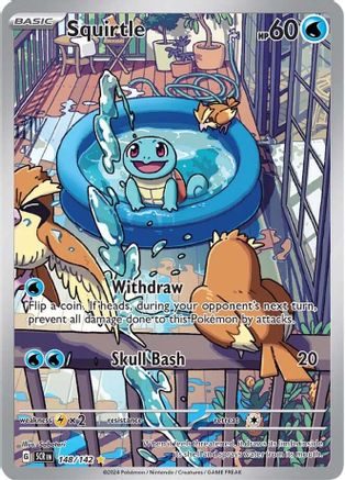 [PKM] Squirtle (148/142) [Scarlet & Violet: Stellar Crown]