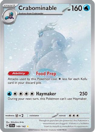 [PKM] Crabominable (149/142) [Scarlet & Violet: Stellar Crown]