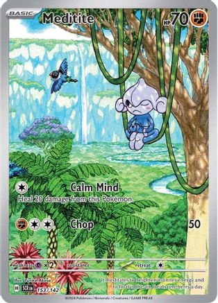 [PKM] Meditite (153/142) [Scarlet & Violet: Stellar Crown]