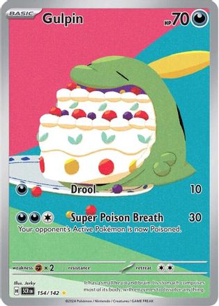 [PKM] Gulpin (154/142) [Scarlet & Violet: Stellar Crown]