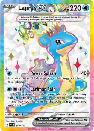[PKM] Lapras ex (158/142) [Scarlet & Violet: Stellar Crown]