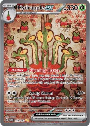 [PKM] Hydrapple ex (167/142) [Scarlet & Violet: Stellar Crown]