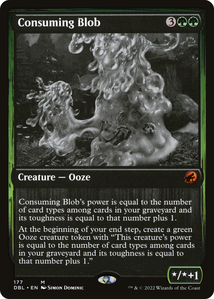 {R} Consuming Blob [Innistrad: Double Feature][DBL 177]