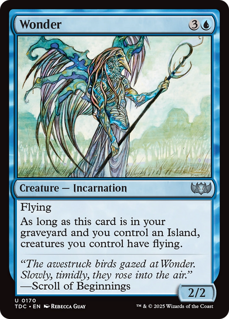 {C} Wonder [Tarkir: Dragonstorm Commander][TDC 170]